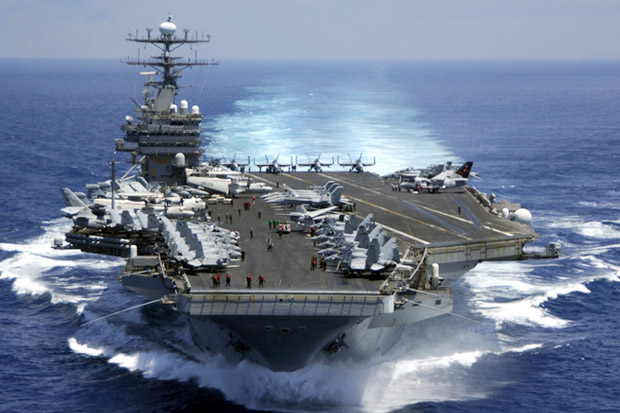 Korut Ancam Ledakan Kapal Induk AS